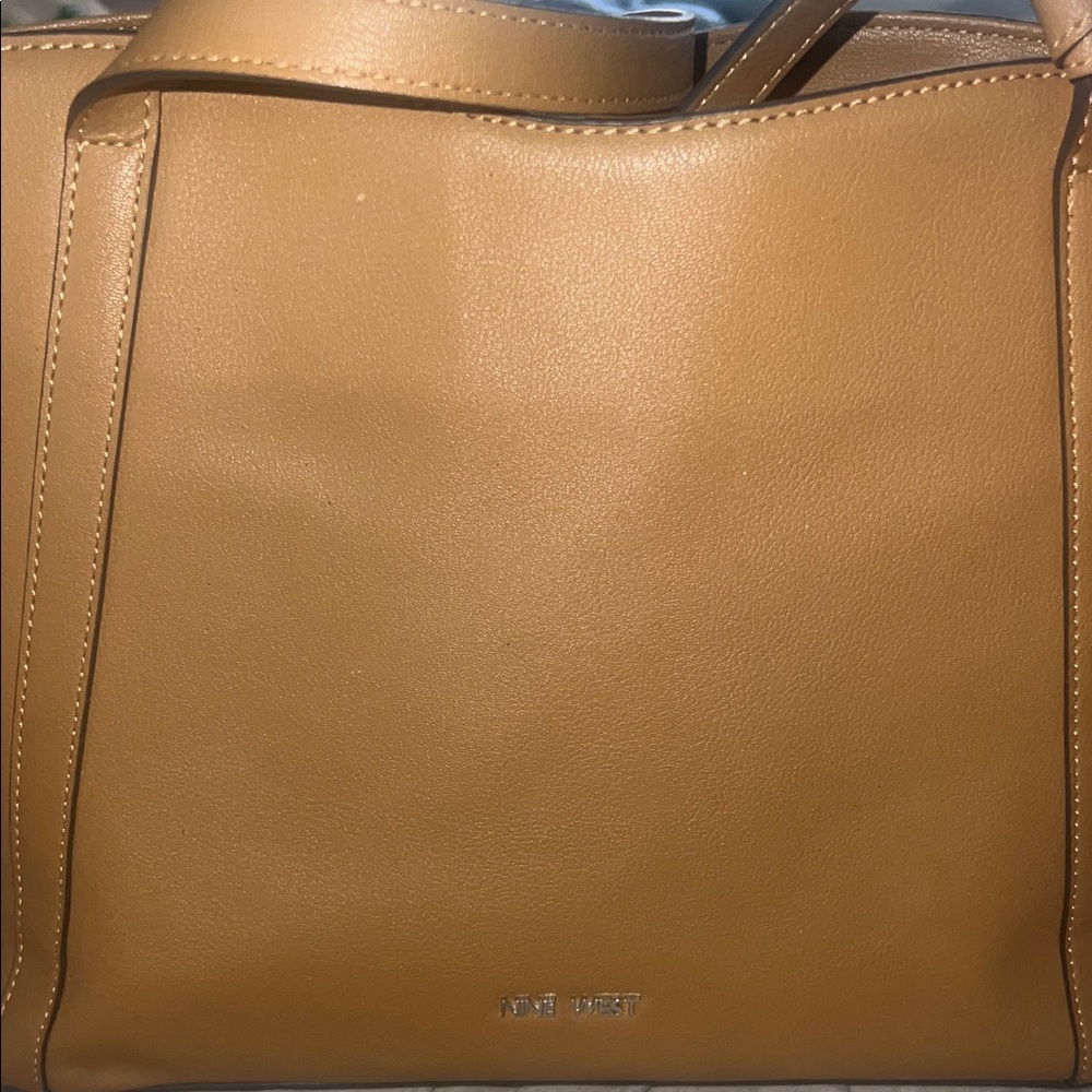 Nine West Brown Tote Bag